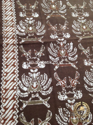 Kain Batik Warna Alam Motif Ikan Lele