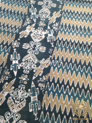 Kain Batik Warna Alam Motif Papua Etnik
