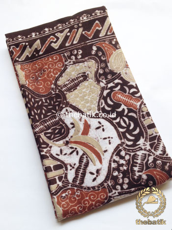 Kain Batik Warna Alam Motif Sekarjagad Baru