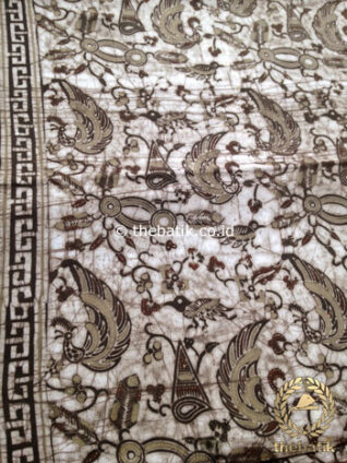 Kain Batik Warna Alam Motif Semen Kecil