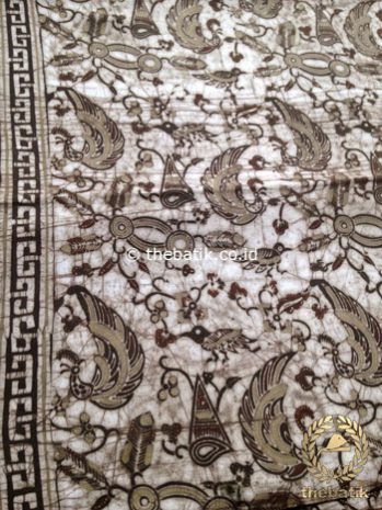 Kain Batik Warna Alam Motif Semen Kecil