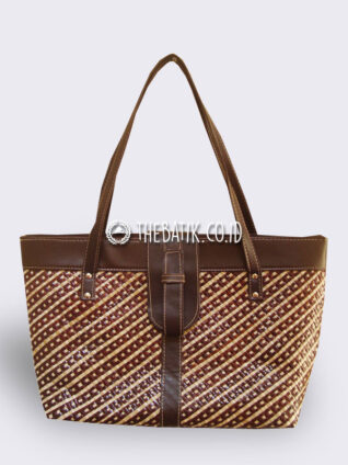 Souvenir Tas Wanita Unik Bahan Tikar Pandan