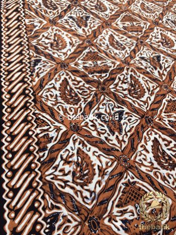 Bahan Kain Batik Tulis Kombinasi Motif Sido Luhur Klasik