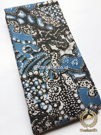 Bahan Kain Baju Batik Warna Alam Indigo Sekar Banyu