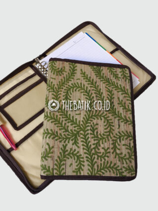 Souvenir Seminar Kit Buku Binder Serat Alami