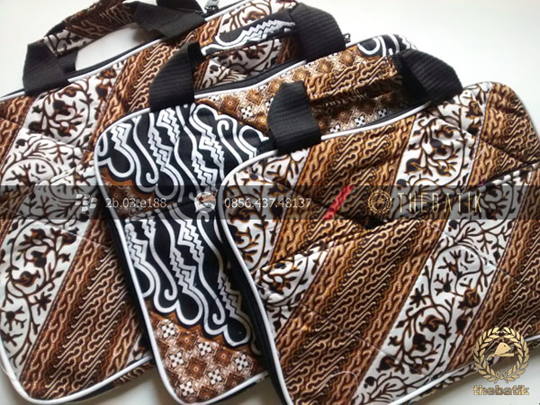 Souvenir Tas Laptop Softcase Batik Jogja Murah