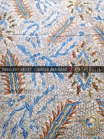 Kain Bahan Baju Batik Tulis Warna Alam Gringsing Pakis