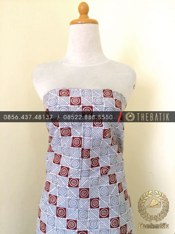 Grosir Kain Batik Primisima Coletan Modern Lereng Abu-Abu