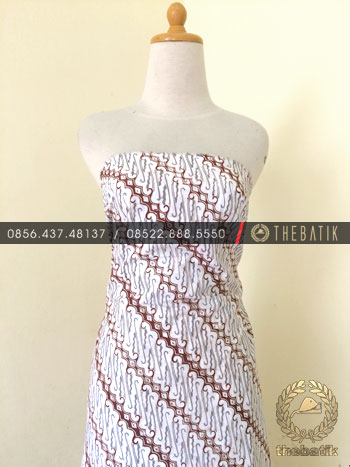 Grosir Kain Batik Primisima Coletan Modern Parang Abu-Abu