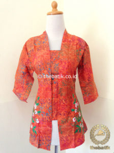Jual Model Baju Batik Wanita Resmi  Kebaya Modern Batik  