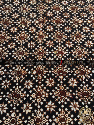 Kain Batik Jawa Klasik Motif Ceplok Bintang Sogan