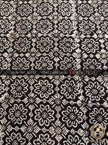 Kain Batik Jawa Klasik Motif Jarak Kepyar Sogan