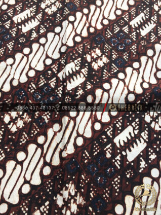 Kain Batik Jawa Klasik Motif Parang Gendreh Seling Sogan