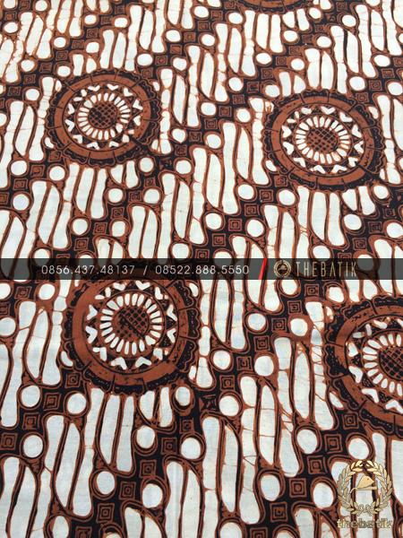 Jual Kain Batik  Jawa Klasik Motif Parang  Seling  Roda Sogan 