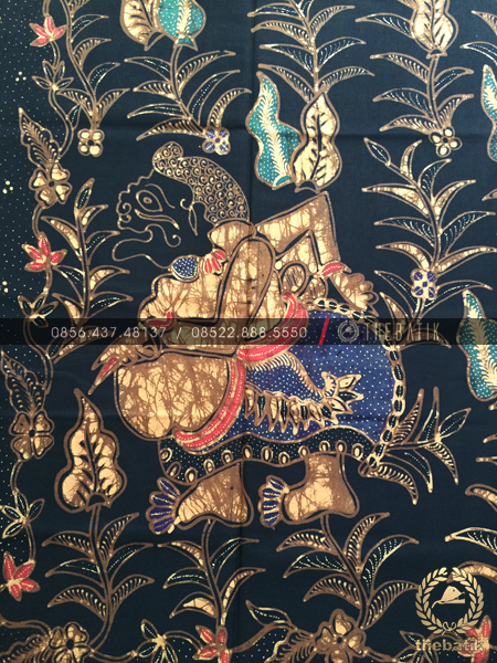 Jual Bahan Baju Batik  Kain Batik  Tulis Motif Wayang 