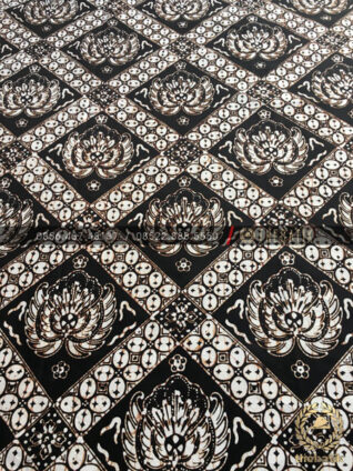 Kain Batik Sogan Jogja Motif Gurdo Kawung