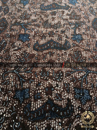 Kain Batik Tulis Jogja Wahyu Tumurun Klasik Hitam
