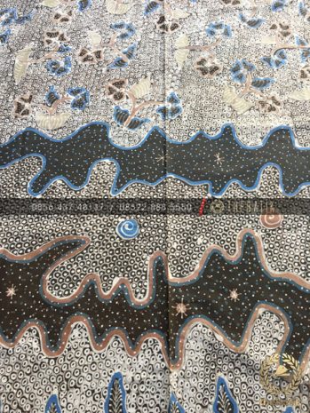 Kain Batik Tulis Warna Alam Kombinasi 3 Motif