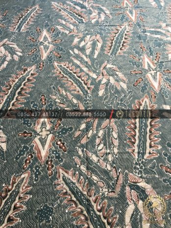 Kain Batik Tulis Warna Alam Motif Pakis Haji