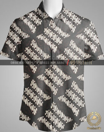 Model Baju Kemeja Seragam Batik Kantor / Keluarga Motif Klasik-2