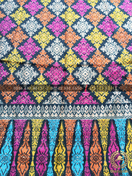 Jual Kain Batik  Modern  Bahan Katun Model Endek Bali 