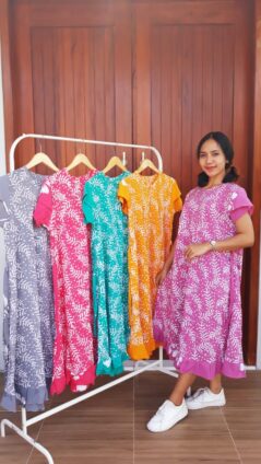 Daster Batik Imanies Warna Lengan Pendek