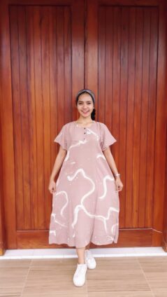 Daster Batik Khinta Lengan Pendek Modern