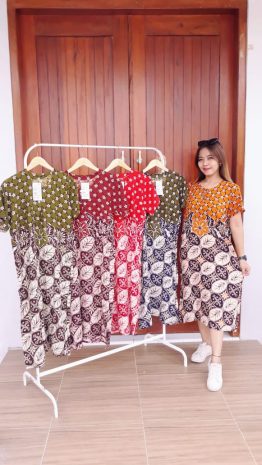 Daster Batik Pekalongan Murah Printing Santung