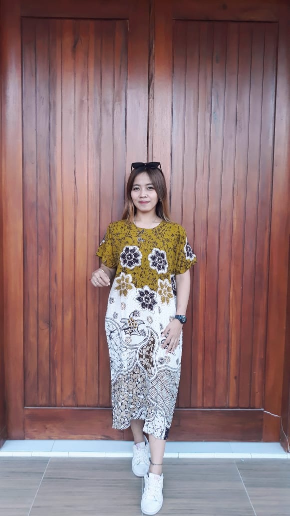 Daster Batik Pekalongan Printing Santung Murah