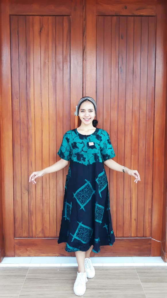 Daster Batik Semi Payung Amplop