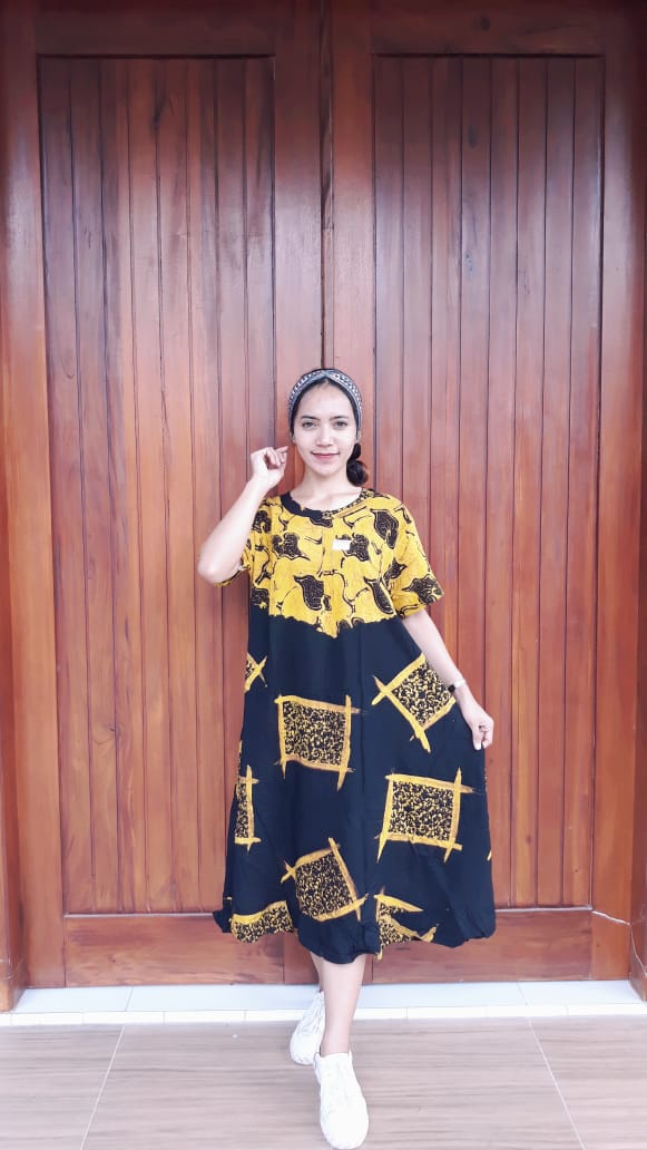 Daster Batik Semi Payung Amplop