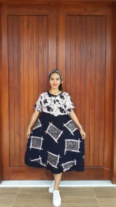 Daster Batik Semi Payung Amplop