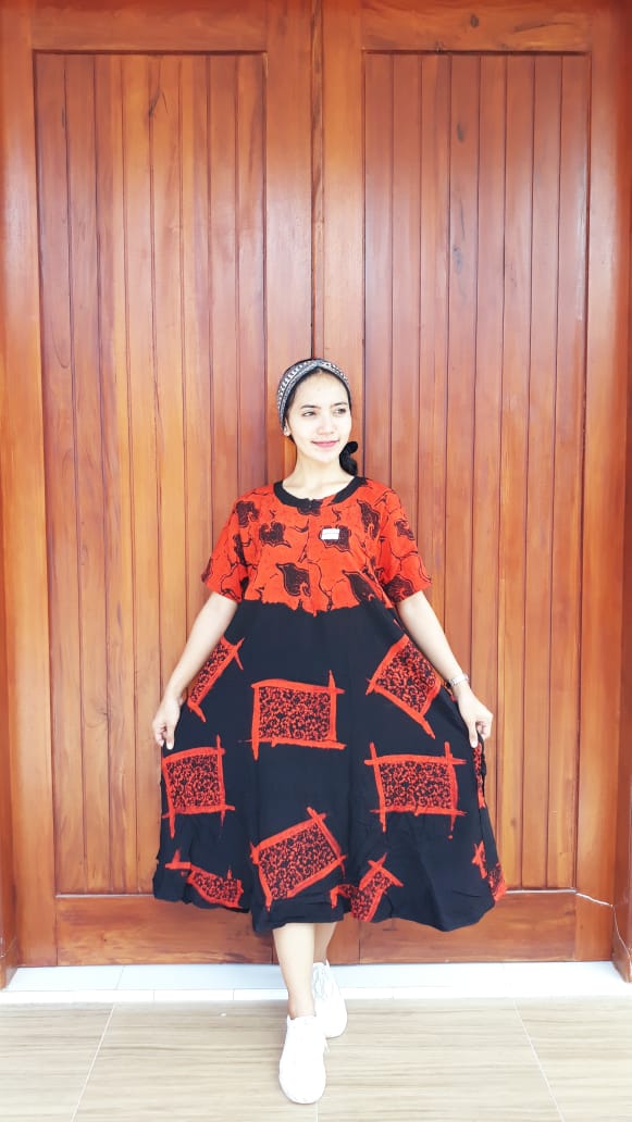 Daster Batik Semi Payung Amplop
