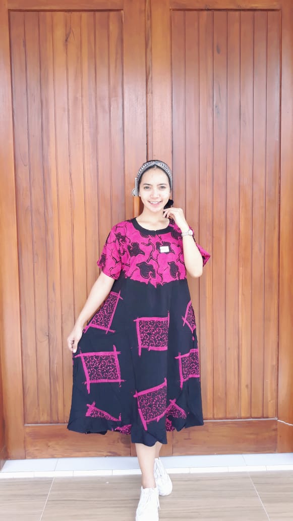 Daster Batik Semi Payung Amplop