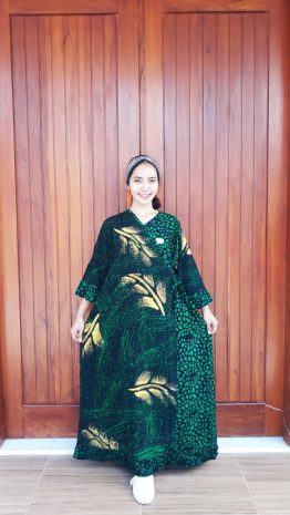 Daster Kimono Batik Jumbo Lengan Panjang