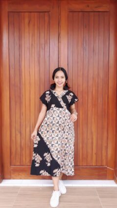 Daster Kimono Batik Murah Lengan Pendek