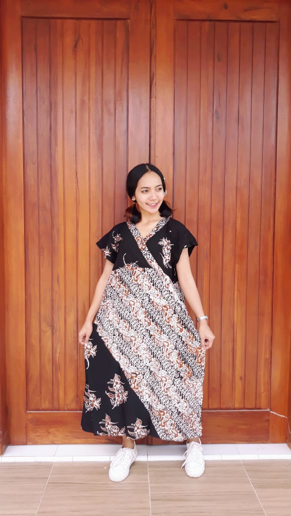  Jual  Daster  Kimono  Batik  Murah Lengan Pendek THEBATIK CO ID