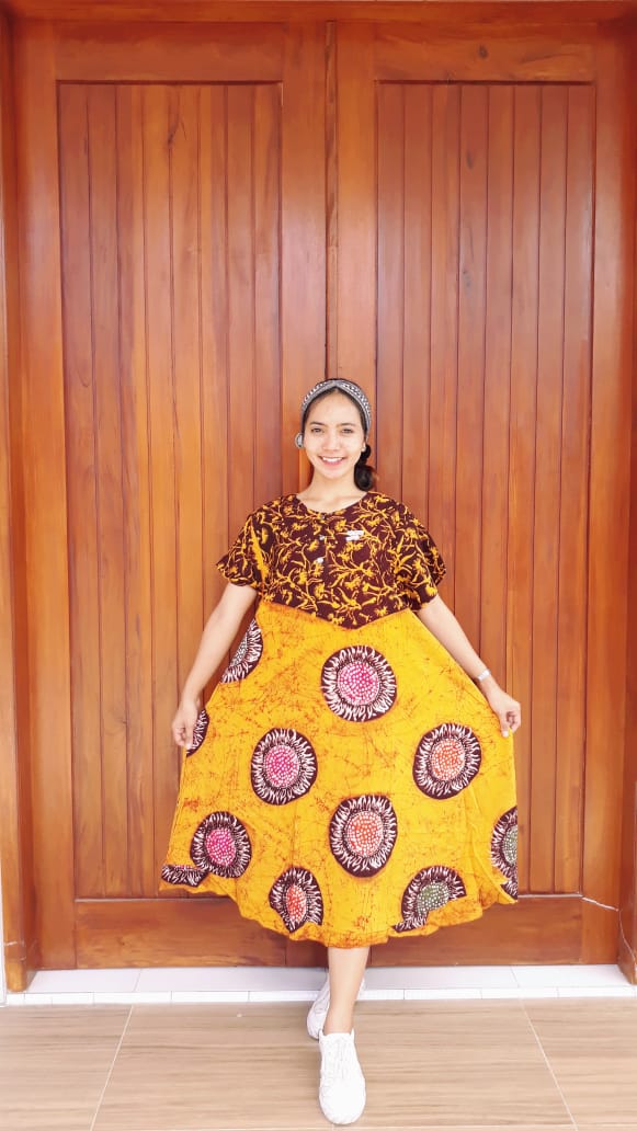 Daster Semi Payung Batik Amplop