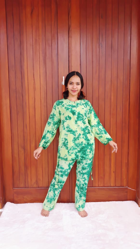 Jual Setelan  Celana Panjang Batik  Jumputan Modern 