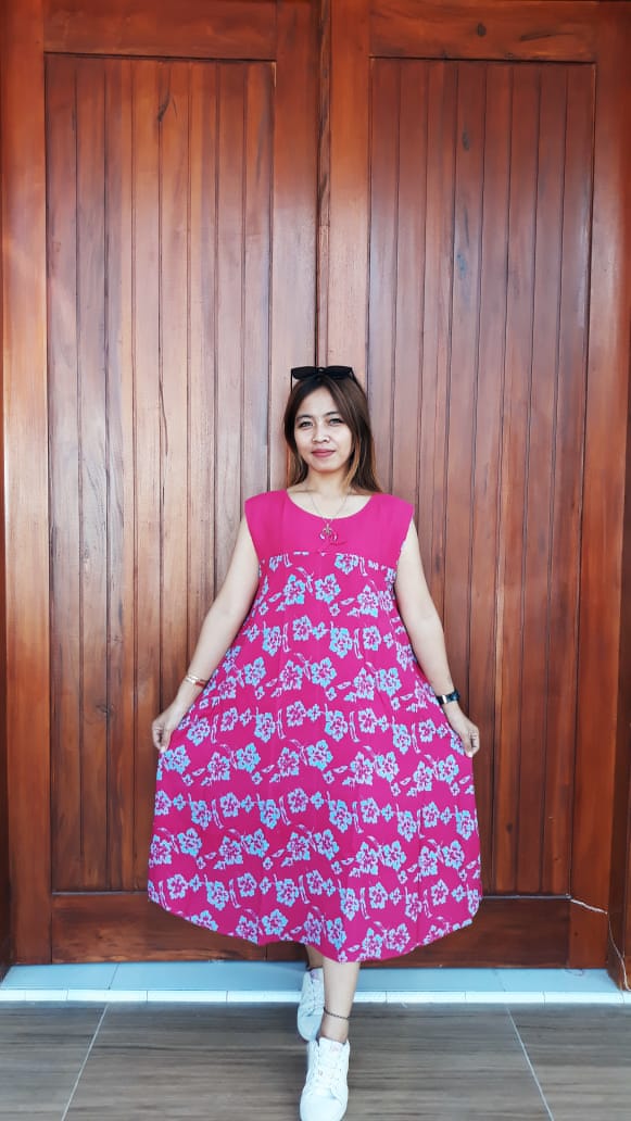 Daster Batik Payung Yukensi Bahan Santung