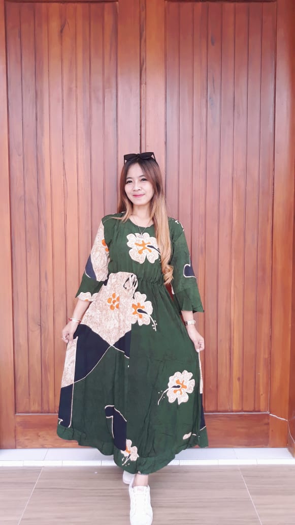Baju Batik Daster Maura Lengan 3/4