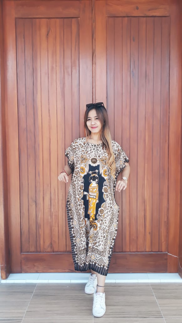 Baju Daster Batik Oblong Lengan Pendek