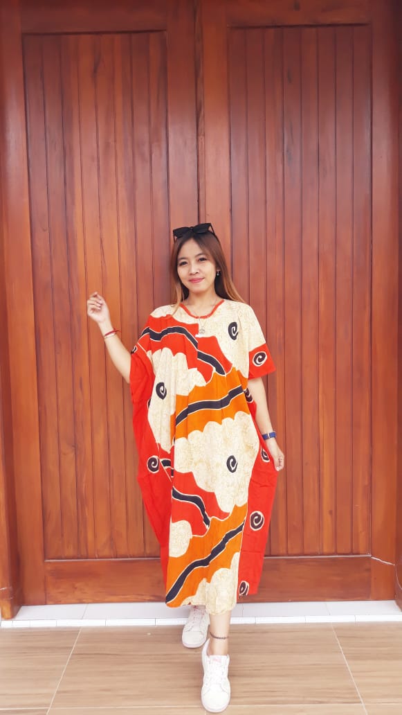 Daster Batik Lowo Pendek Santung Warna
