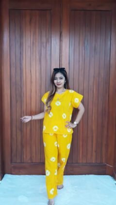 Daster Setelan Batik Jumputan Celana Panjang