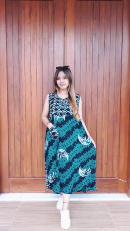 Daster Yukensi Batik Tanpa Lengan