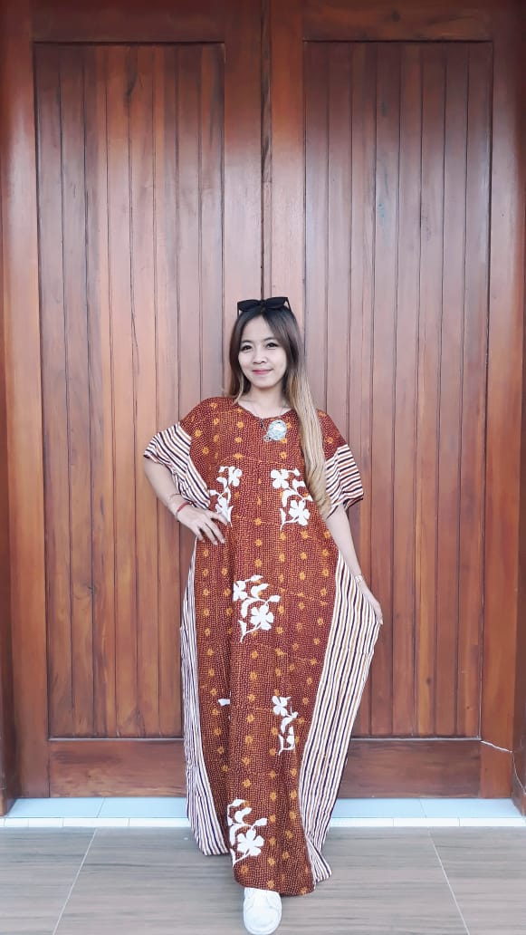 Long Dress Batik Kelelawar Cendana