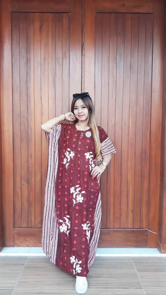 Long Dress Batik Kelelawar Cendana