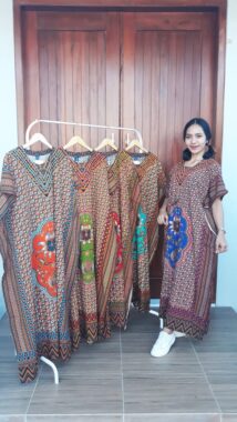 Long Dress Batik Kelelawar Ratu Busana