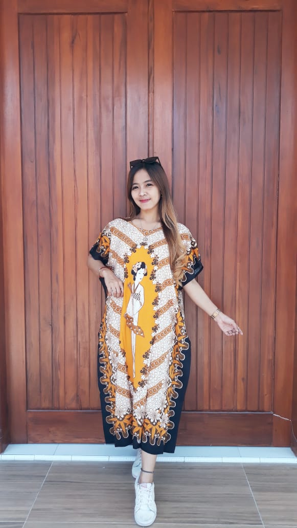 Baju Daster Batik Kelelawar Oblong Pendek