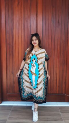 Baju Daster Batik Kelelawar Oblong Pendek